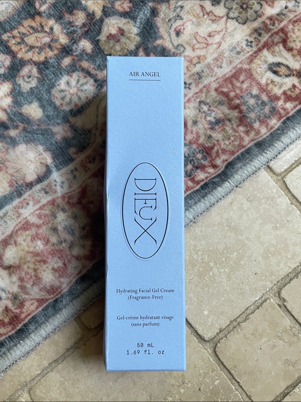 New Sealed DIEUX HYDRATING FACIAL GEL CREAM 1.6 fl oz Air Angel